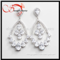 2015 new hot custom jewelry rhinestone drop earrings wholesale